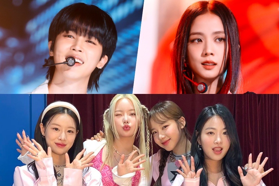 BTS 的 Jimin 和 BLACKPINK 的 Jisoo 在 Billboard 的 Global Excl. 上保持强势。美国排行榜 + FIFTY FIFTY 成为第 7 个进入热门歌曲前 10 名的 K-Pop 组合