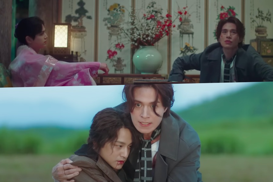 观看：THE BOYZ 的 Younghoon 在“九尾传记 1938”预告片中要求李东旭与自己战斗以拯救金范