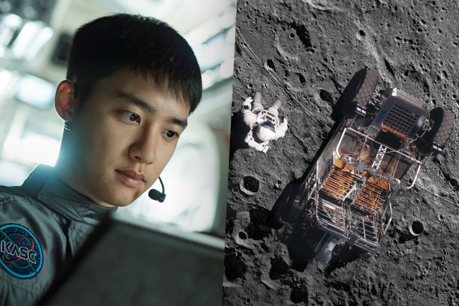 观看：EXO 的 D.O. 《月亮》第一季预告中被困太空急求救