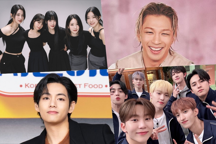 LE SSERAFIM、BIGBANG 的太阳、SEVENTEEN 和 BTS 的 V 登上最受关注的非戏剧电视节目榜单