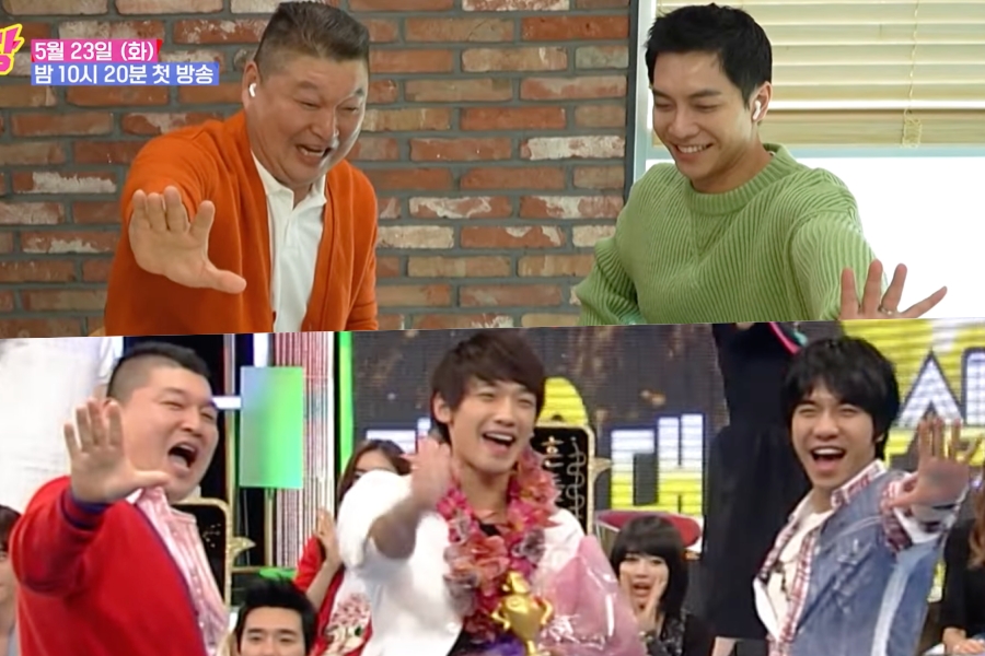 观看：Lee Seung Gi 和 Kang Ho Dong 观看旧的“坚强的心”片段，为回归做准备