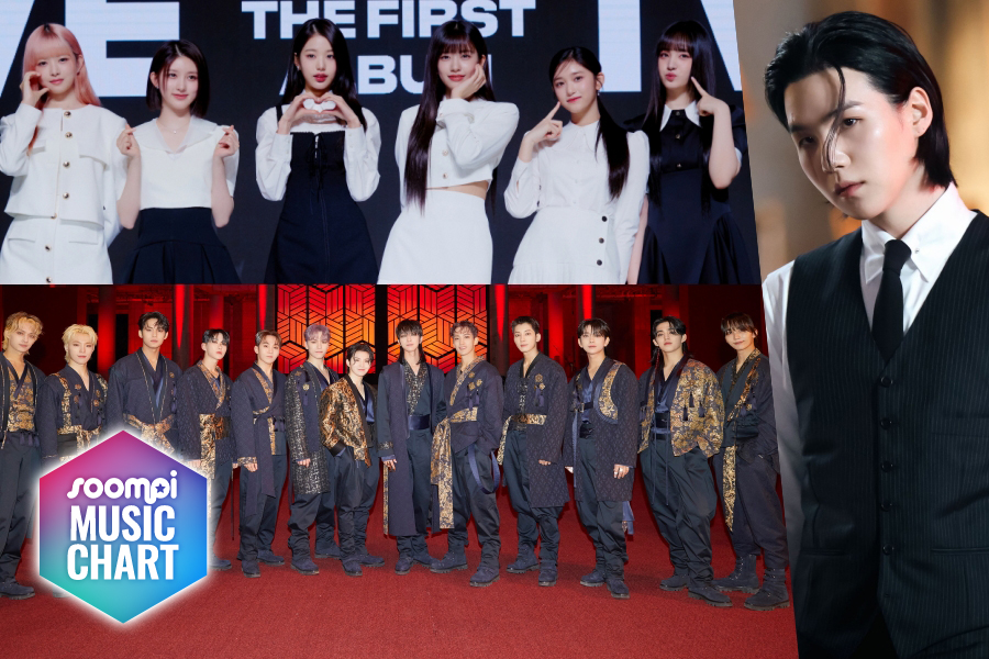 Soompi 的 2023 年 K-Pop 音乐排行榜，5 月第 1 周