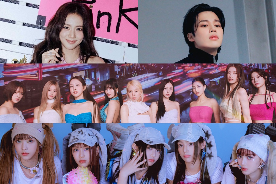 BLACKPINK 的 Jisoo、BTS 的 Jimin、TWICE 和 NewJeans 获得 Circle Million 认证； NMIXX、iKON 和更多 Go Platinum
