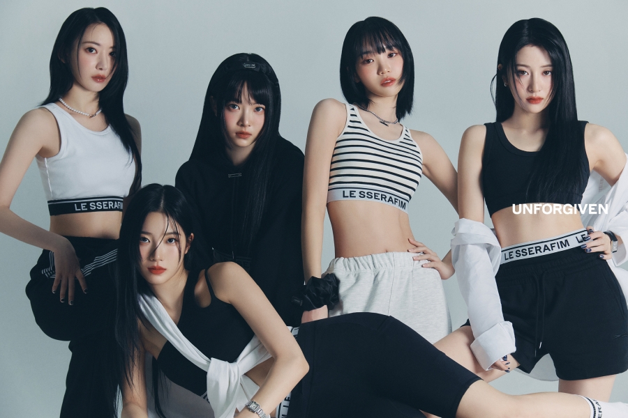 LE SSERAFIM 成为最快进入 Billboard 200 前 10 名的 K-Pop 女团，因为“UNFORGIVEN”首次亮相就排名第 6