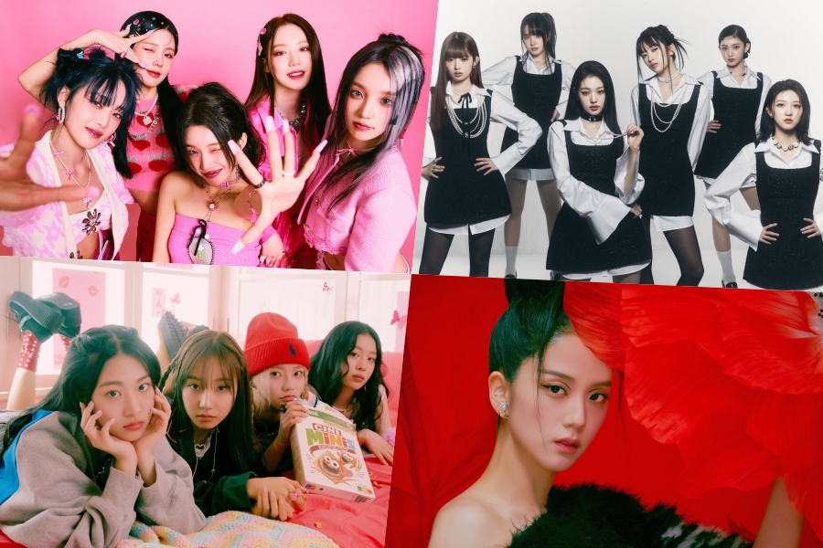 (G)I-DLE 和 IVE 在 Circle 每周排行榜上获得双冠 + FIFTY FIFTY 和 BLACKPINK 的 Jisoo 占据榜首