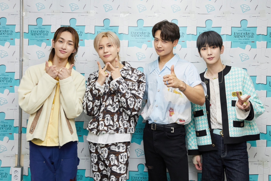 SHINee 宣布 6 月演唱会 + 多次回归的计划
