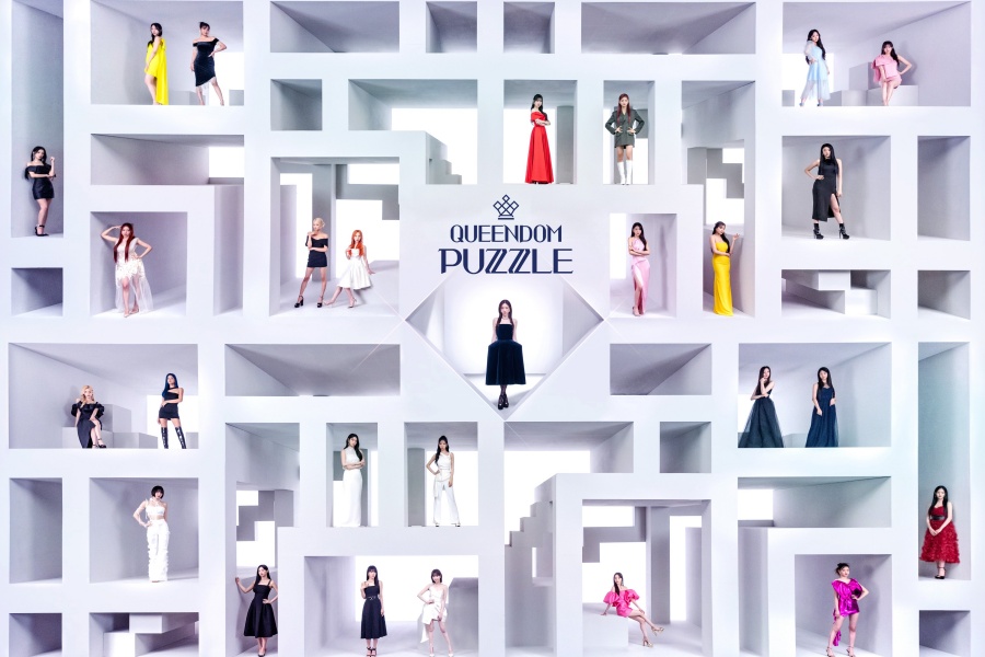 “Queendom Puzzle”通过小组预告和简介介绍了艺术家阵容