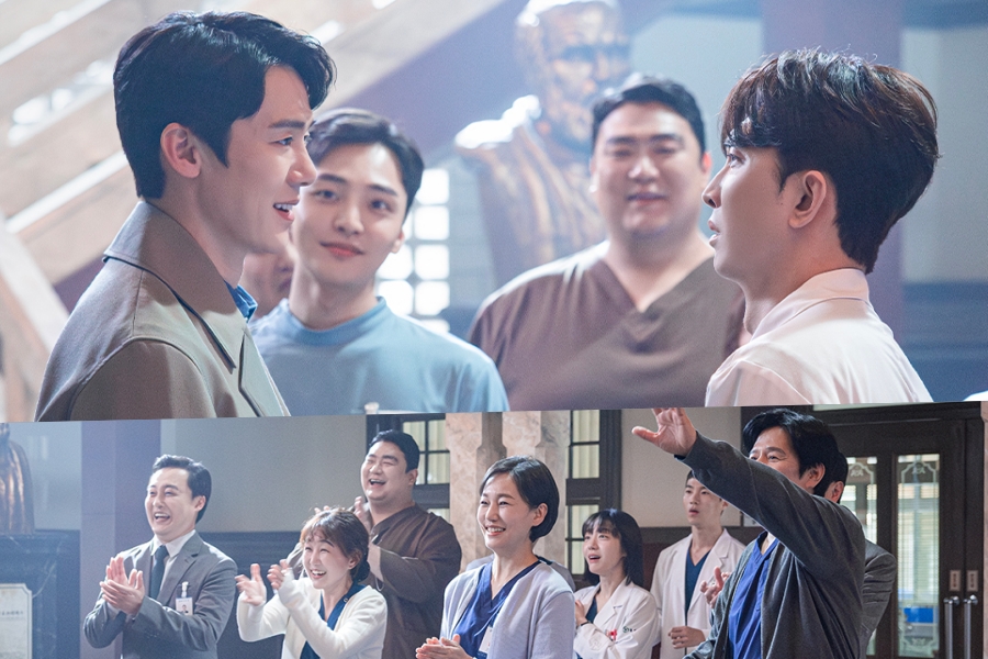 Yoo Yeon Seok在“博士”中受到Doldam医院家庭的热烈欢迎浪漫3”