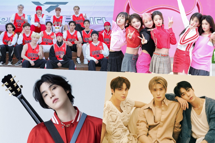 SEVENTEEN、IVE 和 BTS 的 Suga 获得 Circle Million 认证； NCT DOJAEJUNG、NMIXX、BIGBANG 等人获得白金