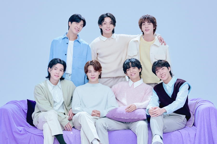 防弹少年团的“Take Two”在 2023 年所有 K-Pop 团体歌曲的英国官方单曲榜上首次亮相