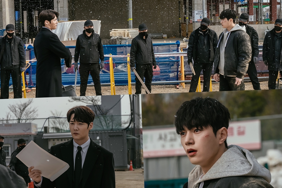 INFINITE 金明洙和崔振赫在《Numbers》中的第一次相遇就发生了紧张的对峙