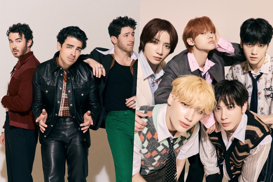 乔纳斯兄弟发布 TXT 合作“Do It Like That”概念照片，全面进军韩国流行音乐