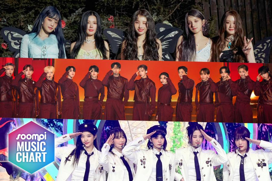 Soompi 的 K-Pop 音乐排行榜 2023 年 7 月第 1 周