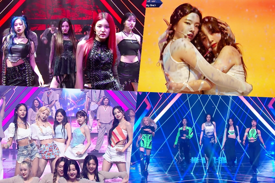 观看：《Queendom Puzzle》揭晓翻唱 BLACKPINK、TWICE、SHINee 和 BoA 后的 Remix Battle 结果