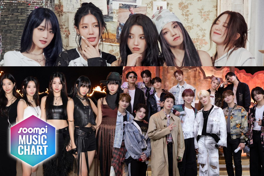 Soompi 的 K-Pop 音乐排行榜 2023 年 7 月第 2 周