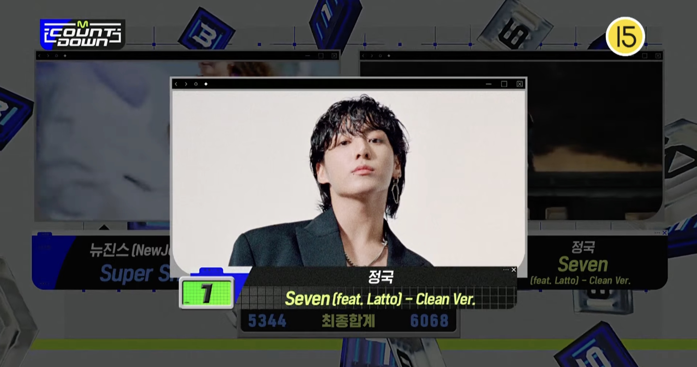 观看：BTS 的 Jungkook 在“M Countdown”中为“Seven”赢得第一场胜利； NCT DREAM、ZEROBASEONE 等的表演
