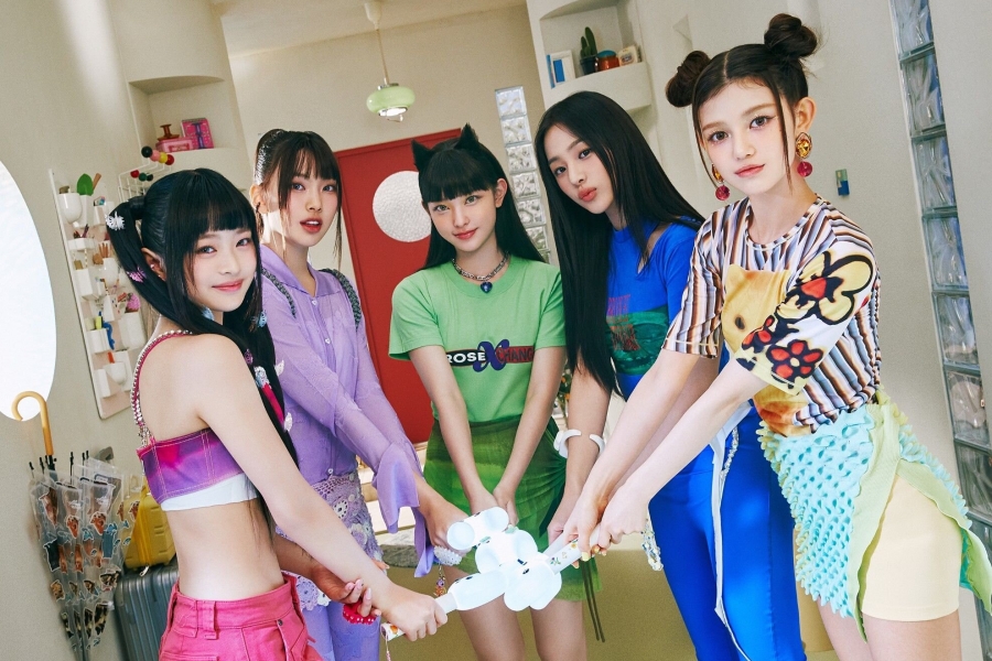 NewJeans 凭借《Get Up》创下了 Hanteo 历史上第二高的第一周销量