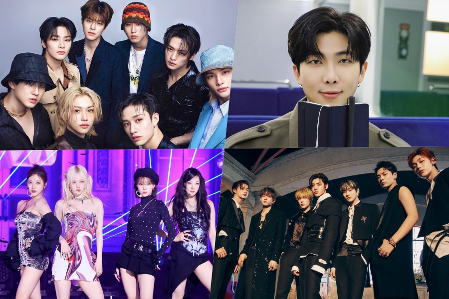 Stray Kids、BTS 的 RM、aespa、ENHYPEN、ATEEZ、LE SSERAFIM、TWICE 等包揽 Billboard 世界专辑榜榜首