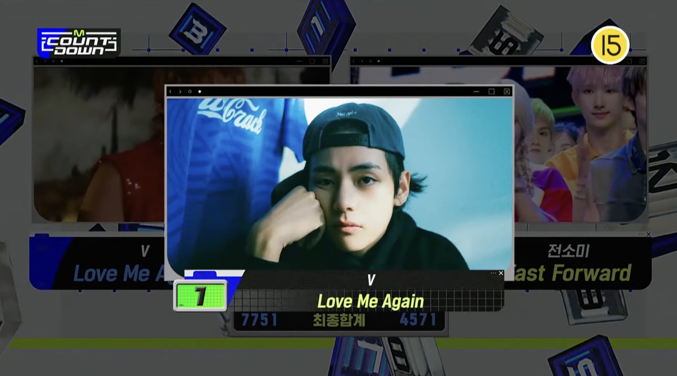 观看：BTS 的 V 在“M Countdown”中凭借“Love Me Again”获得第二场胜利； NCT U、ENHYPEN 等的表演