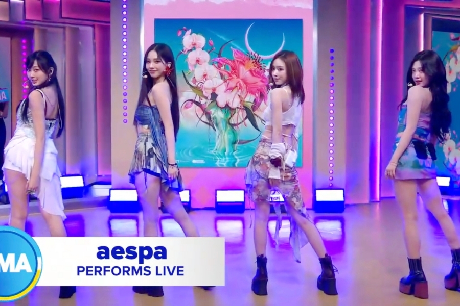观看：aespa 重返“早安美国”现场表演“Better Things”