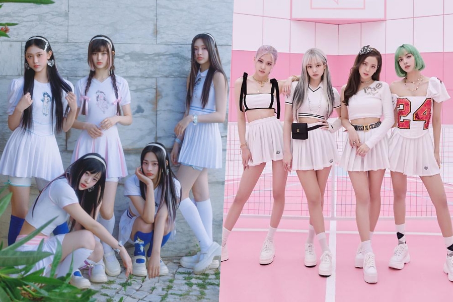 NewJeans 的《Super Shy》与 BLACKPINK 的《Ice Cream》并列 Billboard Hot 100 排行榜上第二长的 K-Pop 女团歌曲