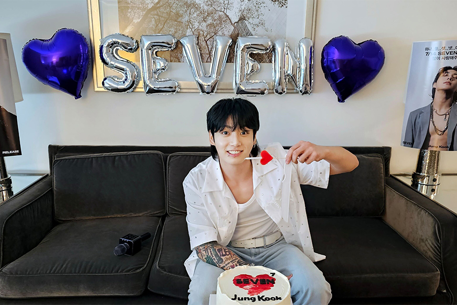 Jungkook 的《Seven》成为 BTS 最快的个人 MV，观看次数突破 2 亿次