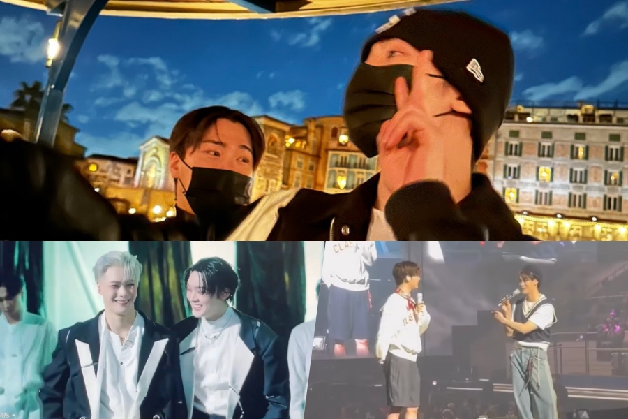 ASTRO 成员通过温馨的复古照片和视频庆祝 Moonbin&Sanha 组合三周年