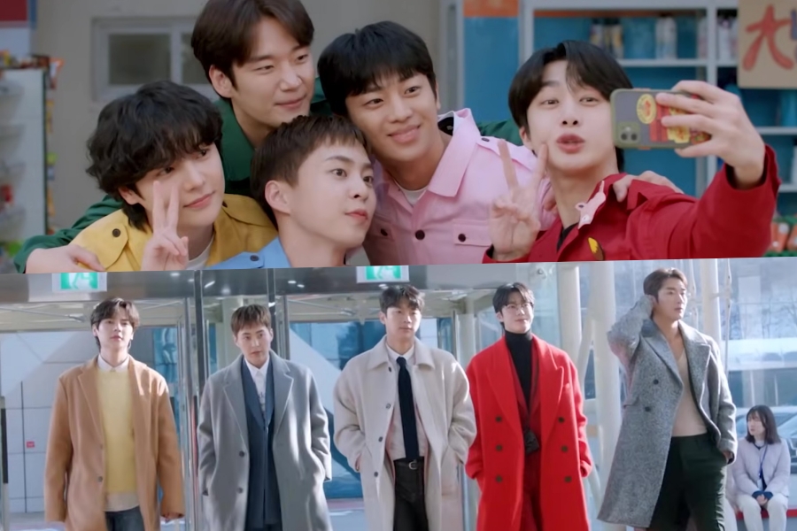 观看：《CEO-Dol Mart》预告片中李信英、Xiumin、Hyungwon、崔元英和李世安都是偶像出身的首席执行官