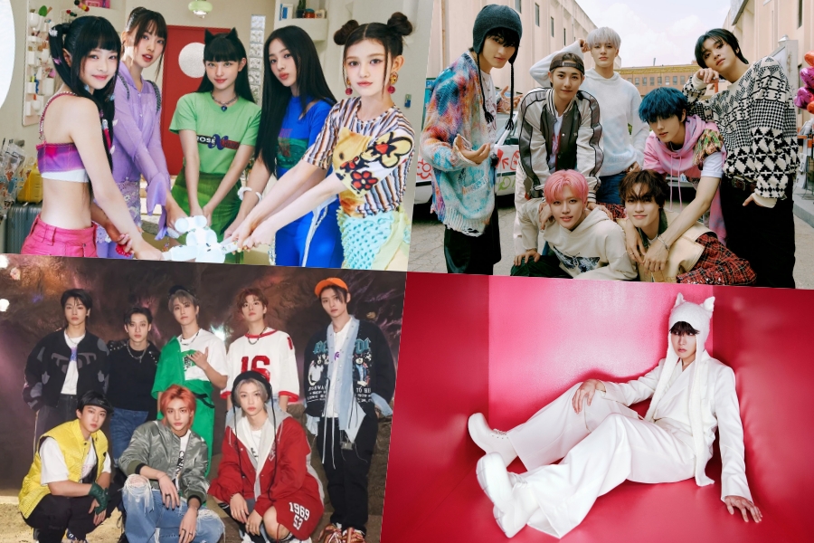 NewJeans、NCT DREAM、Stray Kids、J-Hope、Jihyo、aespa 等包揽 Billboard 世界专辑榜榜首