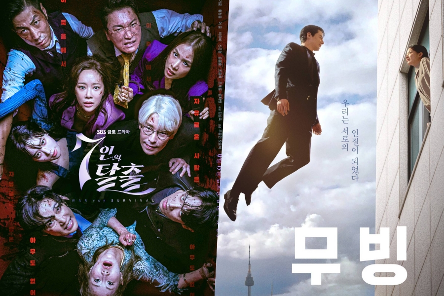 《七人大逃亡》被评为最受关注电视剧+《感动》演员们在演员榜前十名中占据六席 