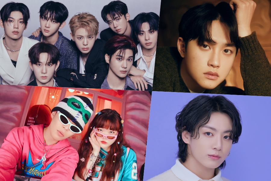 EVNNE、EXO的D.O.、AKMU、BTS的Jungkook以及FIFTY FIFTY Top Circle周榜