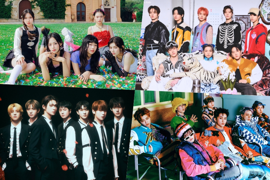 NewJeans、Stray Kids、ENHYPEN、NCT DREAM、J-Hope、Jihyo 等占据 Billboard 世界专辑榜榜首