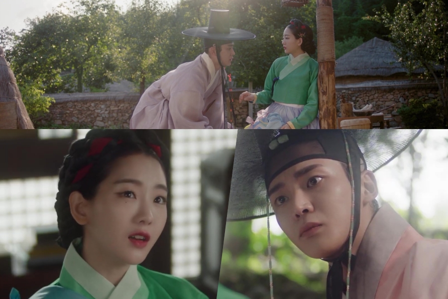 观看：Rowoon 在《红娘子》预告片中被赵伊贤吓了一跳