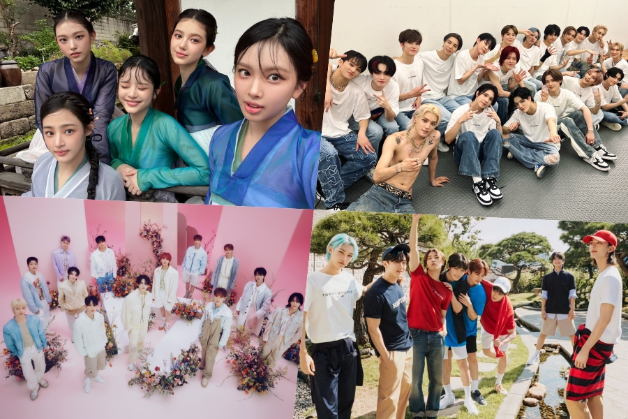 NewJeans、NCT、SEVENTEEN、Stray Kids、ONEUS、FIFTY FIFTY、BTS 等横扫 Billboard 世界专辑榜榜首