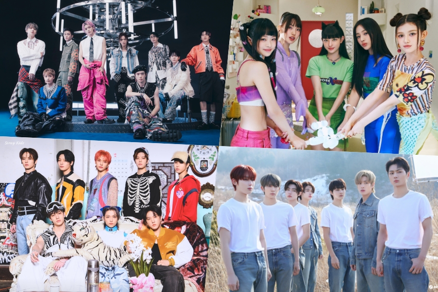 NCT 127、NewJeans、NCT、Stray Kids、ENHYPEN、FIFTY FIFTY、NCT DREAM 等横扫 Billboard 世界专辑榜榜首