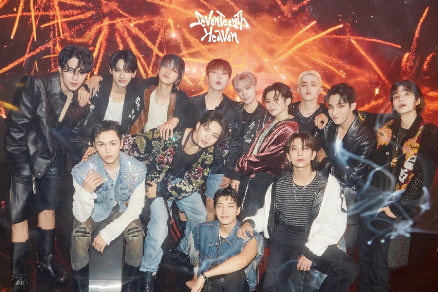 SEVENTEEN 凭借 11 张专辑登上公信榜周专辑榜，成为第一位外国艺人