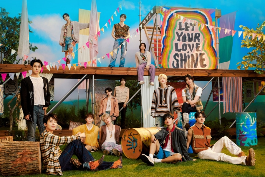 《SEVENTEENTH HEAVEN》首次亮相就在 Billboard 200 上排名第二，使其成为 SEVENTEEN 第四次进入前 10 名