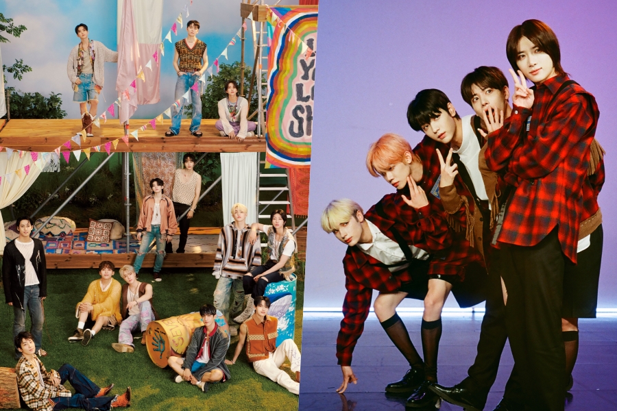 SEVENTEEN 和 TXT 在日本获得新的 RIAJ 白金认证