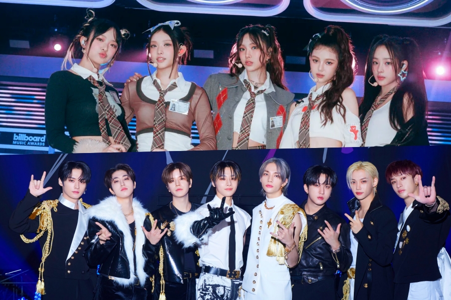 观看：NewJeans 和 Stray Kids 在 2023 年公告牌音乐奖上展示引人注目的表演