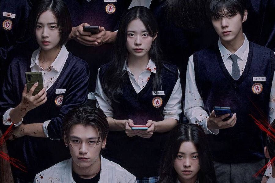 崔艺彬、李在仁、金宇锡、车宇民等人在《夜来了》海报中展开惊心动魄的游戏