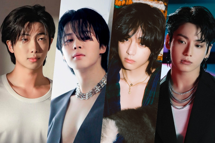 BTS 的 RM、Jimin、V 和 Jungkook 正式准备入伍