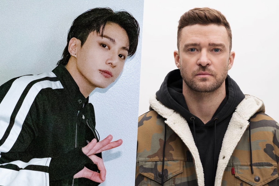 BTS 的 Jungkook 和贾斯汀·汀布莱克 (Justin Timberlake) 今天发布新的“3D”混音