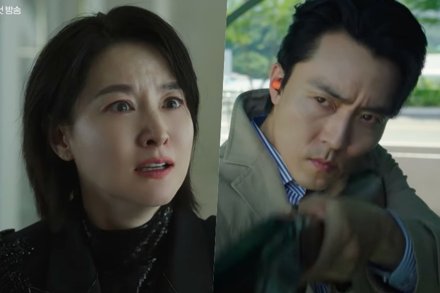 观看：李英爱在《大师：真理的弦》悬疑预告片中被敌人包围