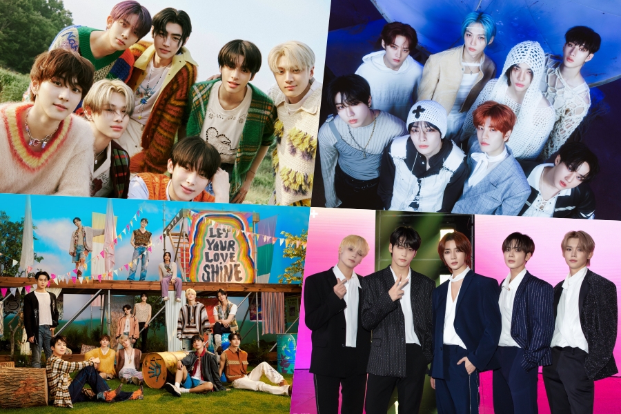 ENHYPEN、Stray Kids、SEVENTEEN、TXT、NewJeans、aespa、TWICE、NCT 127 等横扫 Billboard 世界专辑榜榜首