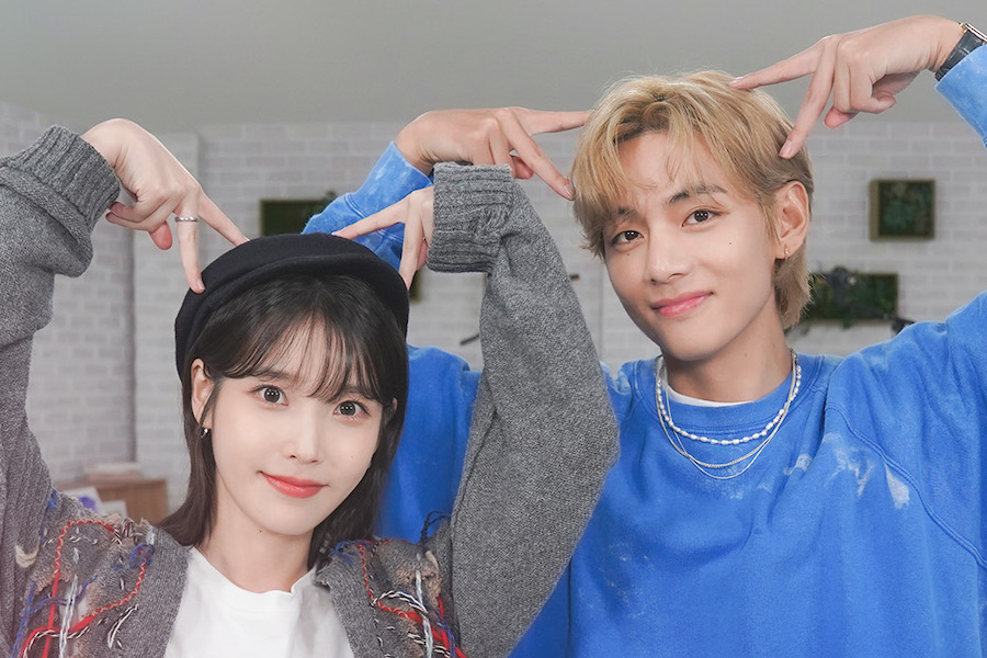 BTS 的 V 确认将在 IU 即将推出的 MV 中共同主演