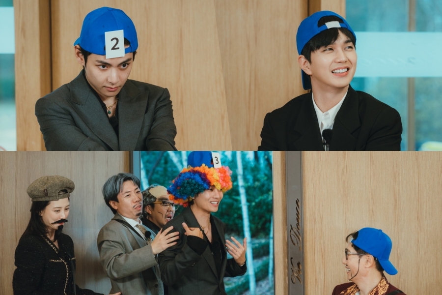 BTS 的 V 和 Yoo Seung Ho 在《Running Man》中全力以赴进行高风险的“Tazza”纸牌游戏 