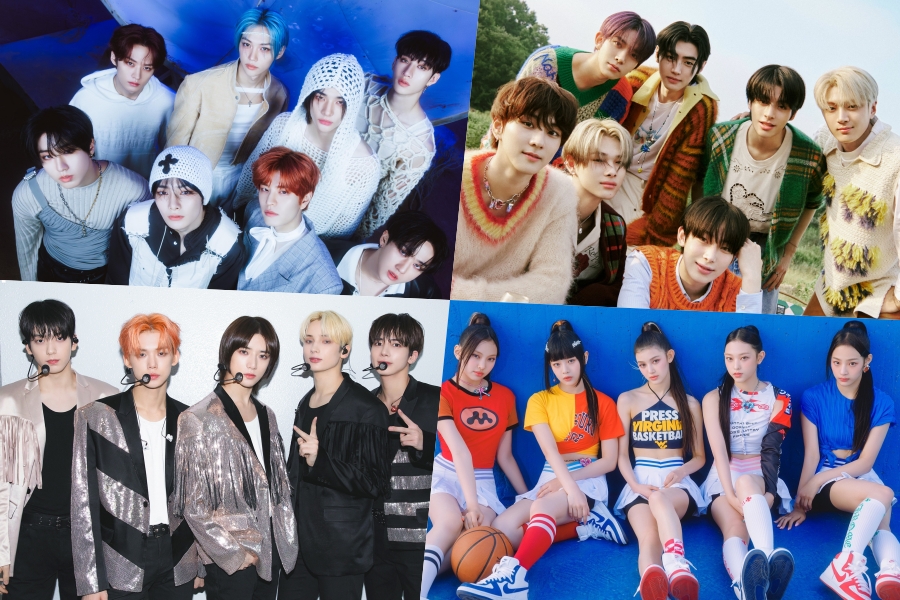Stray Kids、ENHYPEN、TXT、NewJeans、SEVENTEEN、aespa、NCT 127 等横扫 Billboard 世界专辑榜榜首