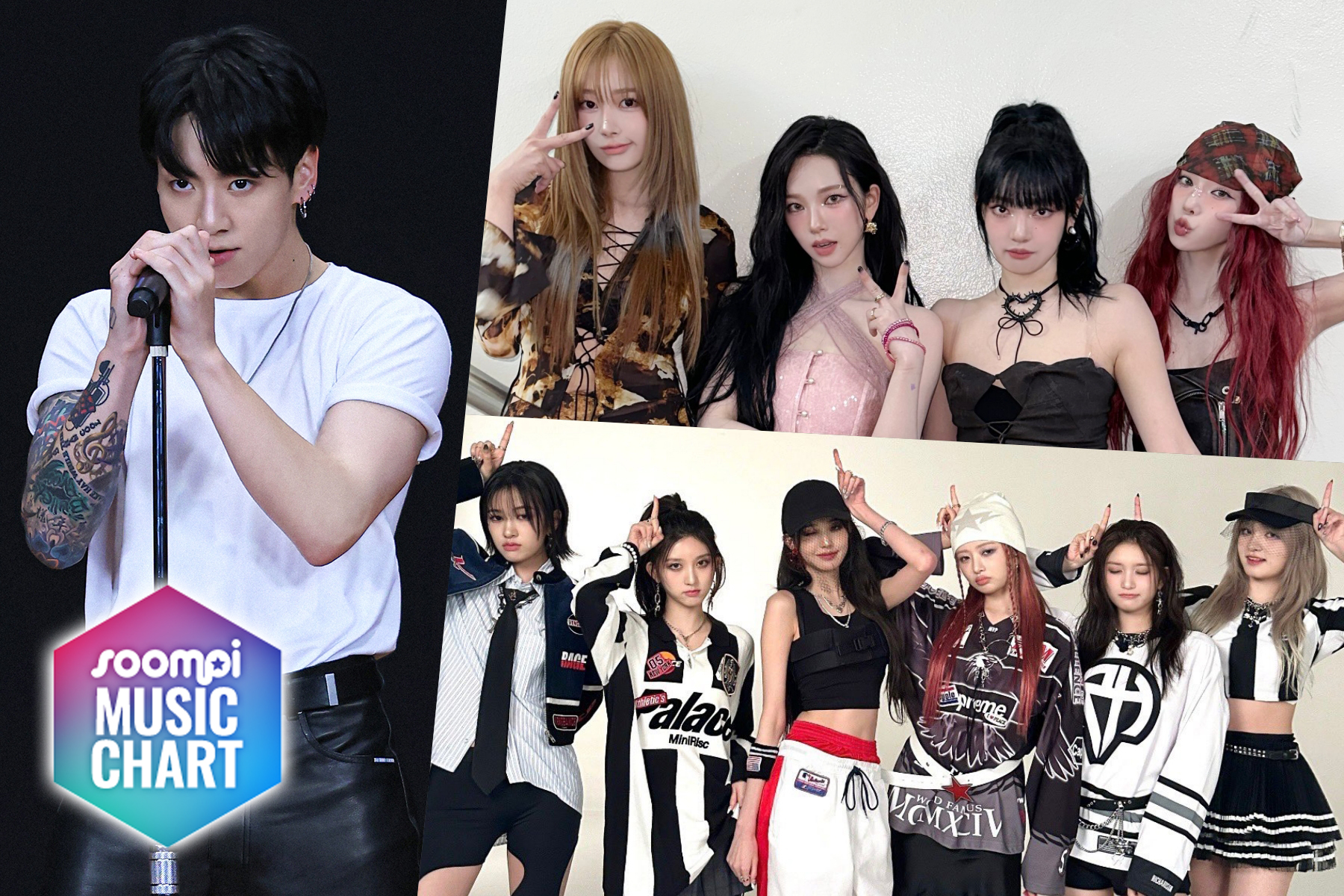 Soompi 的 K-Pop 音乐排行榜 2023 年 12 月第 2 周