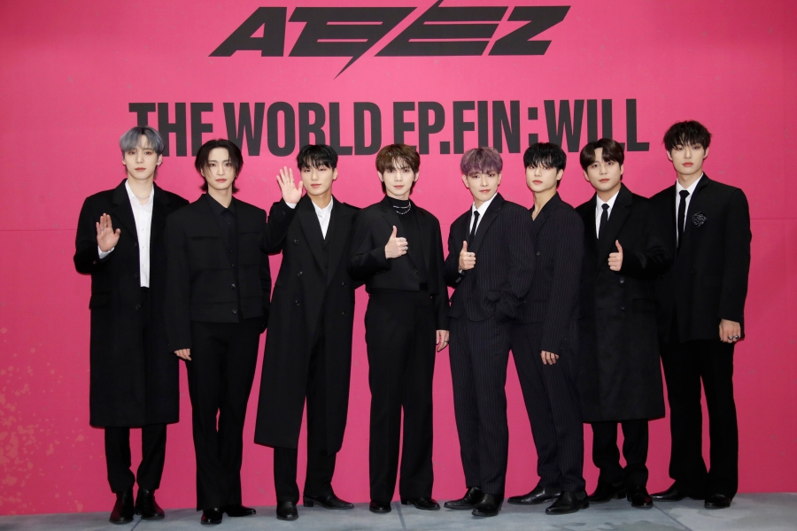 ATEEZ 是第二个连续两周跻身英国官方专辑榜的韩国流行男团