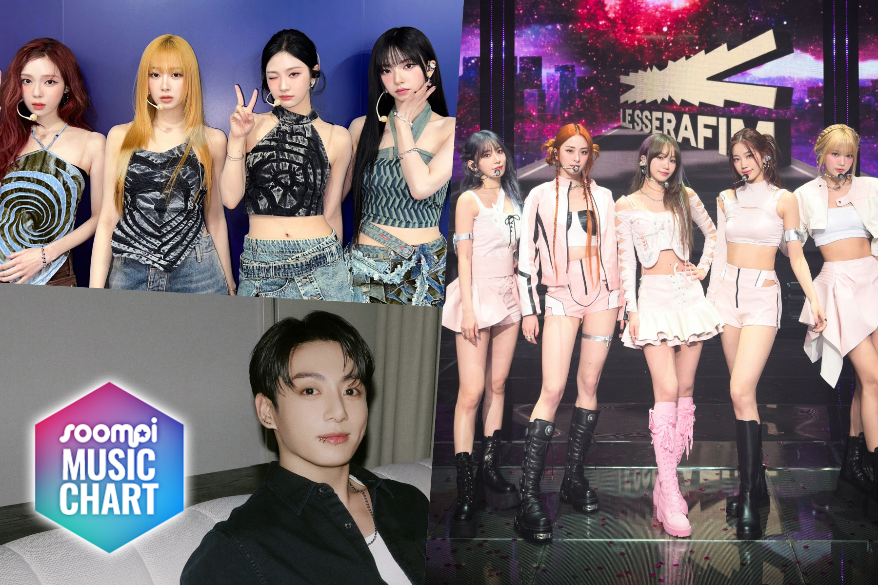 Soompi 的 K-Pop 音乐排行榜 2023 年 12 月第 3 周 